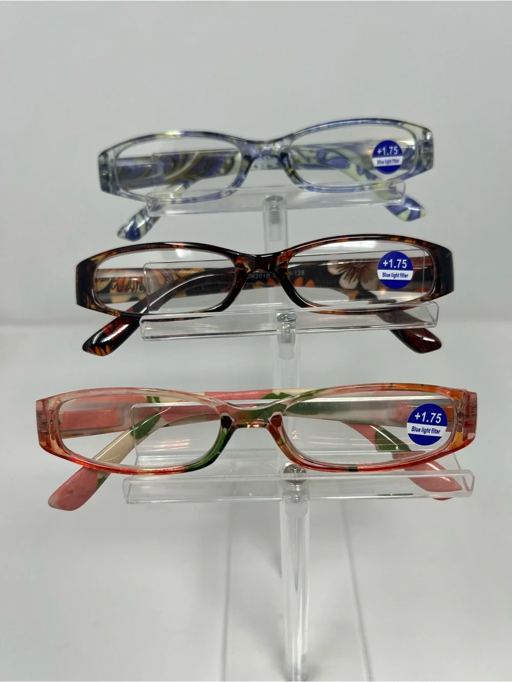 Women’s Set of 4 Printed Reading Glasses-1.75 Strength-NWOT  G5